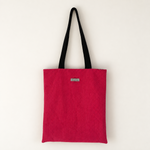 Tote bag en velours côtelé fuchsia – Doublure fraises - Vignette | SeaSwell - Les Sables d'Olonne